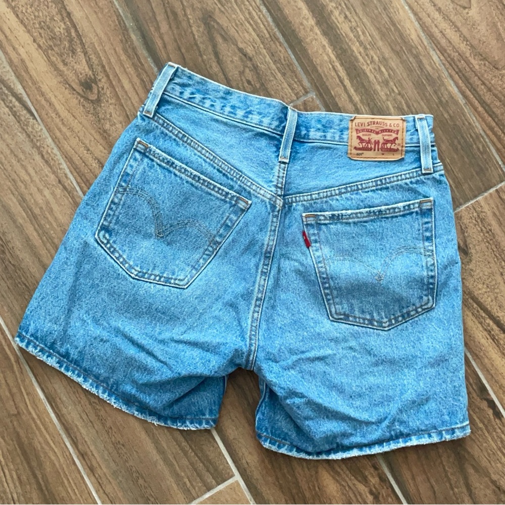 Levi's Blue Denim Shorts